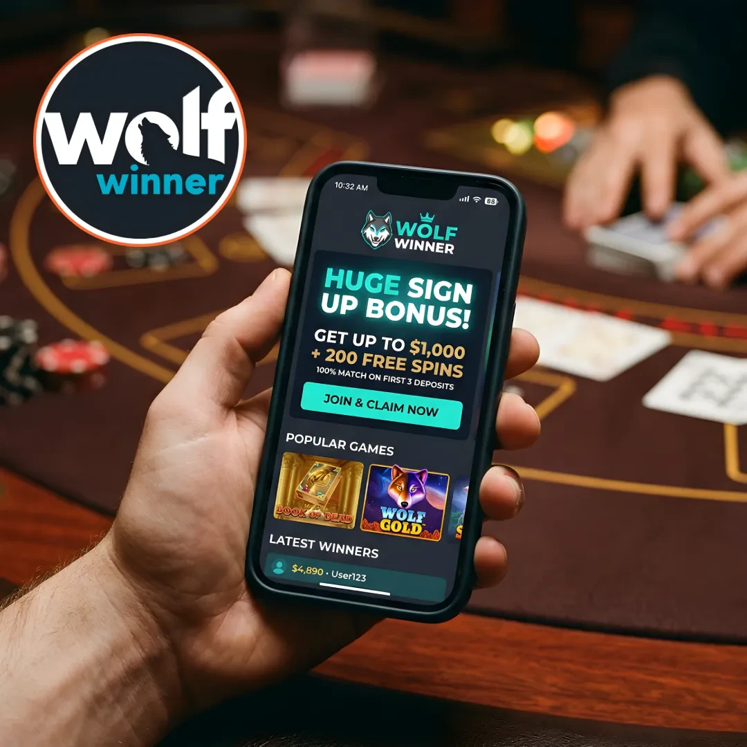 Wolf Winner Sign Up Bonus
